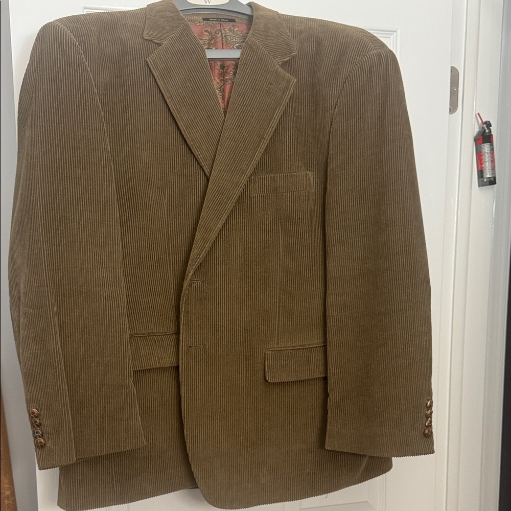 Lauren Ralph Lauren Brown/Tan Corduroy Blazer